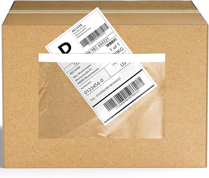 CLASSY Premium Clear 6'' x 9'' Packing List Envelopes, Self-Adhesive Shipping by CLASSY