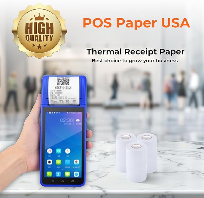 2 1/4" x 50' Thermal Paper - Image 4