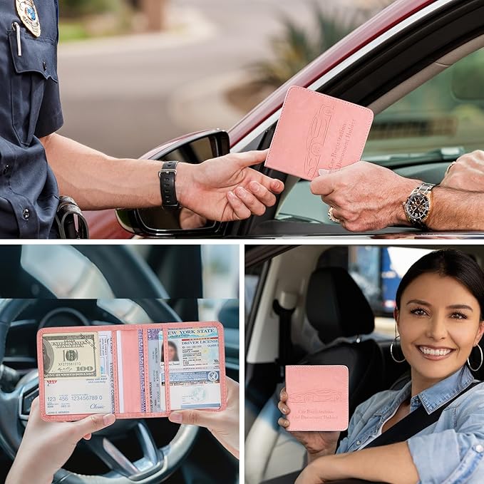 2-Pack Registration and Insurance Card Holder, Vehicle Glove Box Car Organizer - Image 6