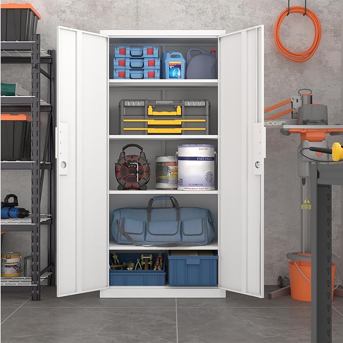 LUCYPAL Metal Garage Storage Cabinet - Image 7