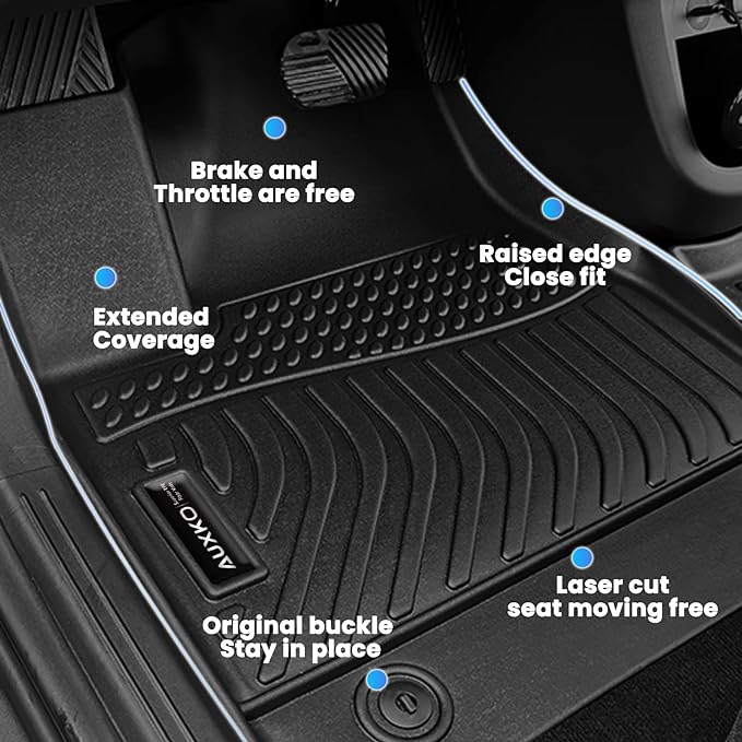 AUXKO All Weather Floor Mats Fits - Image 5