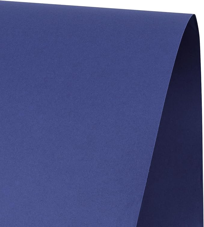 RUSPEPA Light Navy Blue Kraft Paper Roll - Image 2