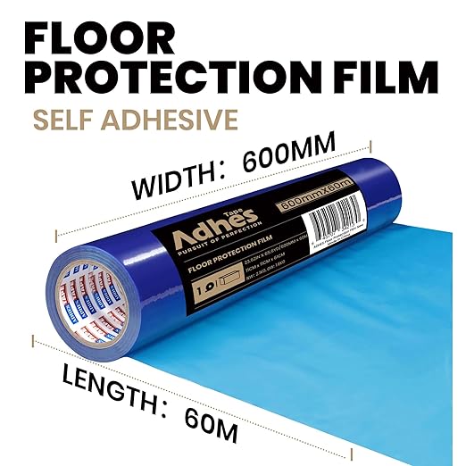 ADHES Floor Protection Film, Self Adhesive Floor Protector - Image 2