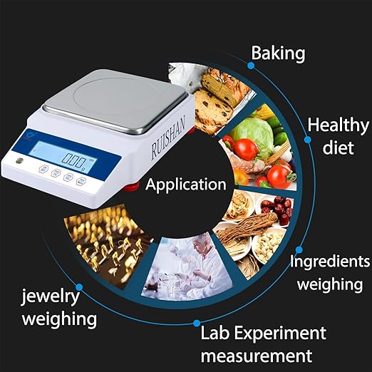 Lab Balance Scale 3000gx0.01g High Precision Electronic Digital Analytical - Image 7