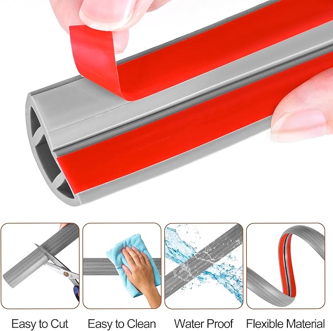 MYFAMIREA 3.3FT Floor Cord Cover - Image 3