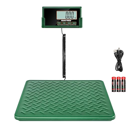 Shipping Scale, 440lbs/10g High Accuracy Digital Postal Scale, Durable Alloy by GRAM+PRES