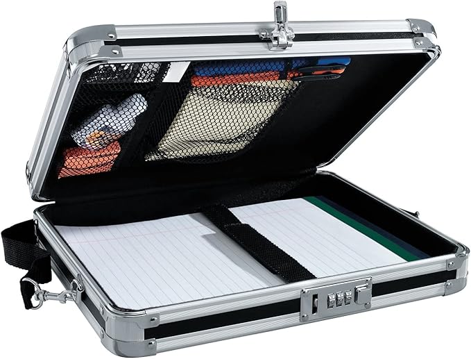 Vaultz Locking Clipboard with Storage by Vaultz