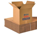 BOX USA 16 x 16 x 16 Corrugated Cardboard Boxes, Medium 16"L x 16"W x 16"H by BOXUSA