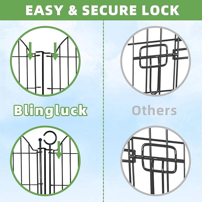 Decorative Metal Garden Fence - Image 6