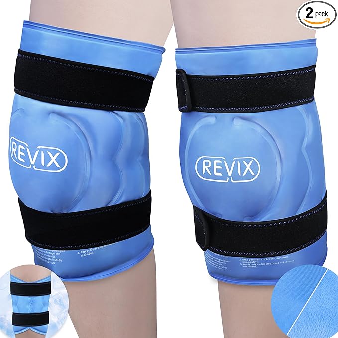 REVIX 20" Extra Large Ice Pack for Knee, Reusable Gel ice Packs to Reduce by Feelbetterlivebetter