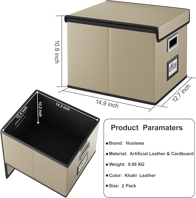 Huolewa File Organizer Boxes - Image 6