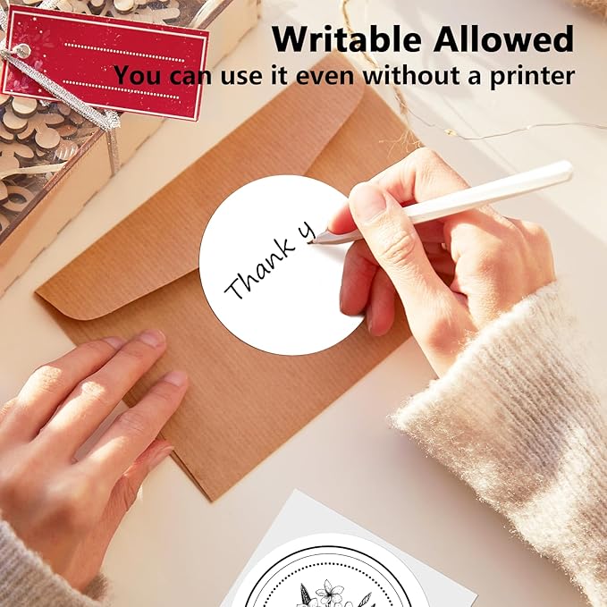 3 X 3 Inch Round Thermal Labels Circle Color Coding Labels Printable Waterproof - Image 5