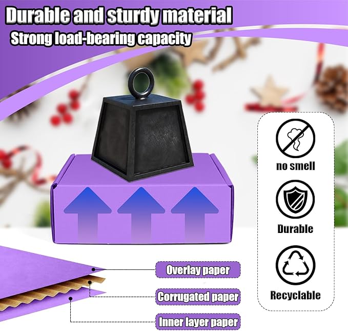 Small Shipping Boxes, 50 Pack Cardboard Box Corrugated Mailer Boxes Small - Image 2