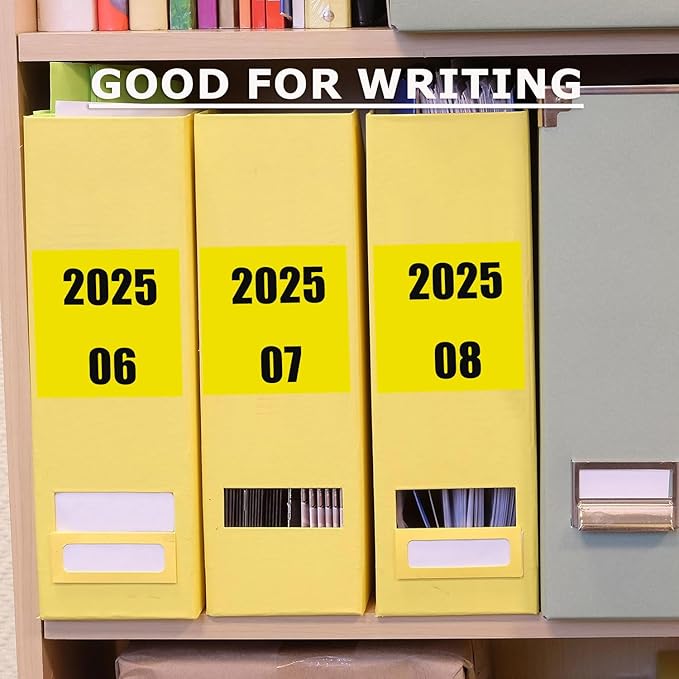 2" x 2" Thermal Labels Stickers Yellow, Square Thermal Shipping Stickers - Image 4