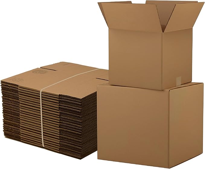 The Boxery Cube 12 x 12 x 12-inch Corrugated Cardboard Boxes, Medium | Pack of - Image 5
