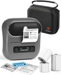 Phomemo Label Printer, M220 Thermal Bluetooth Barcode Label Maker, by Phomemo