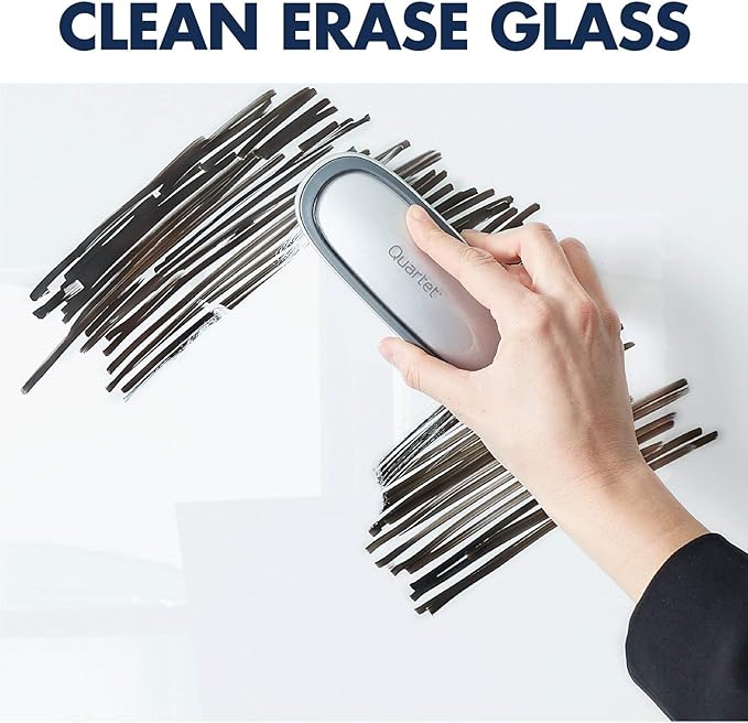Quartet Dry Erase Board, Magnetic Whiteboard 36" x 24", Glass Board - Image 3