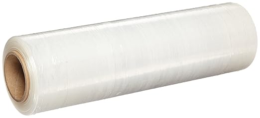 APQ 4 rolls of Cast Hand Stretch Film 15" x 1500'. Hand Stretch Wrap, 80 Gauge by APQSupply%C2%AE