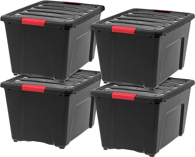 IRIS USA 51 L Plastic Storage Box by IRISUSA