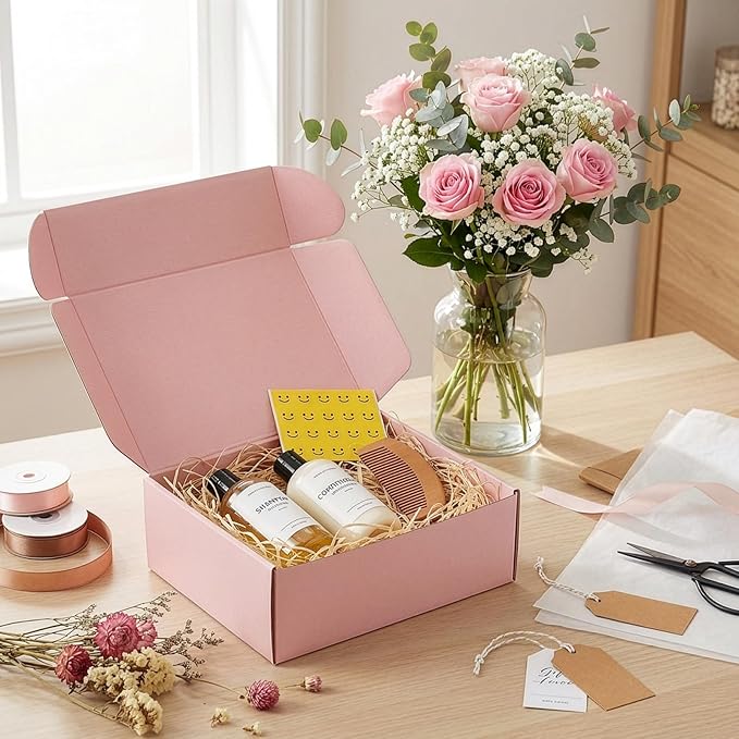 HORLIMER 12x9x4 inches Shipping Boxes Set of 20, Small Business - Image 6