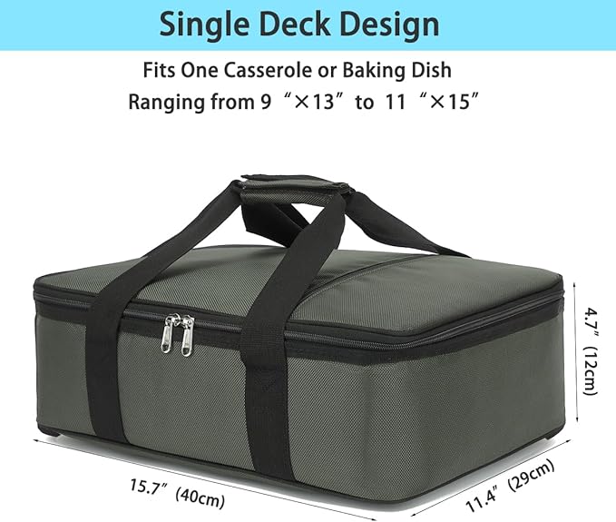 Insulated Casserole Carrier Bag - Image 3