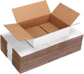 25 Packs Small Shipping Boxes 8x6x2 Inches by Wtrgas