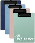 Small Clipboards 6" X 9" Mini Clipboards 4-Pack Half Letter Memo Size Clipboard by DESSY%26BILI