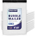 200-Pack Waterproof Poly Bubble Mailers 4 x 8 by Pacron