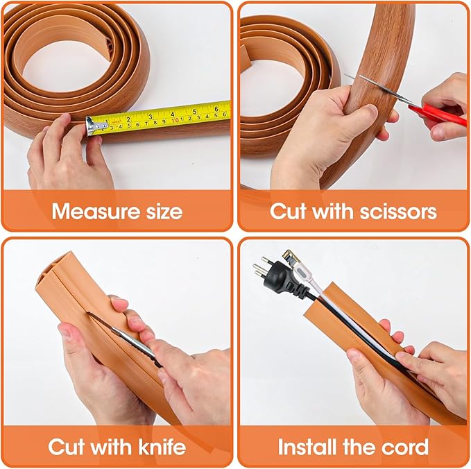 10 FT Floor Cord Cover, Cord Covers - Image 5