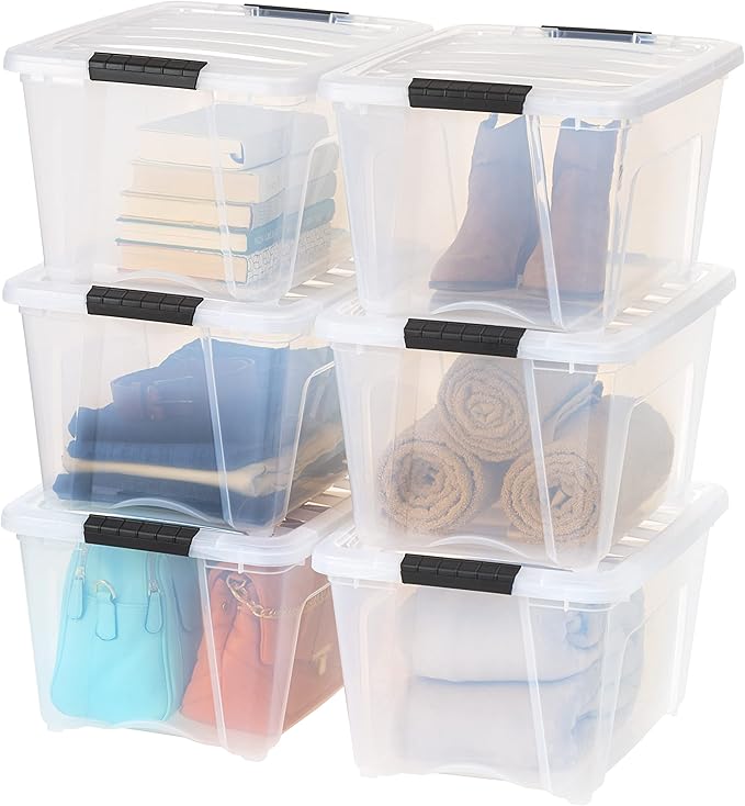 IRIS USA 32 QT Plastic Storage Box by Unknown