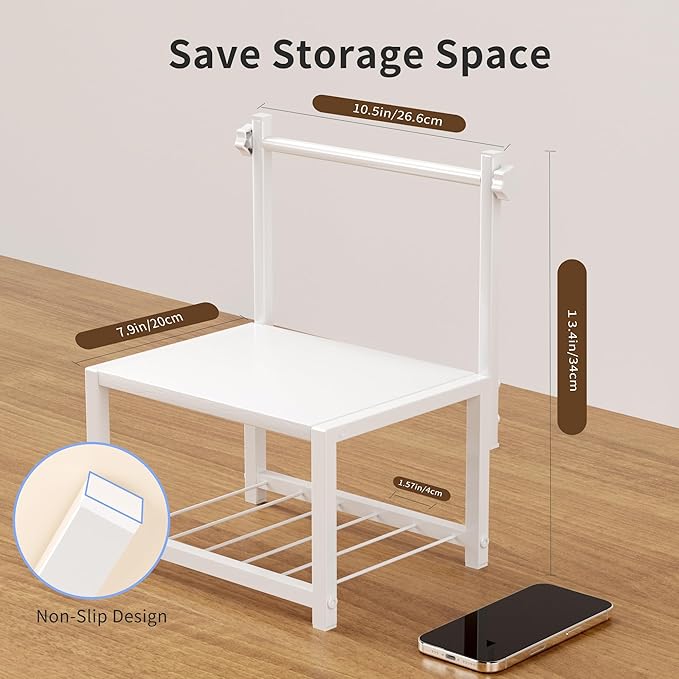 Label Holder for Rolls and Fan-Fold Labels, Sturdy Thermal Sticker Holder for - Image 4