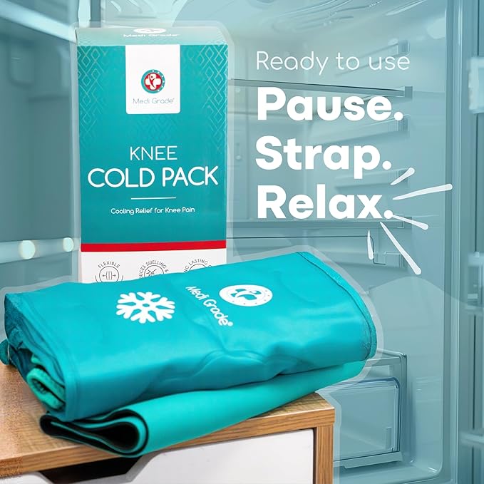 Medi Grade Knee Ice Pack Wrap - Image 9