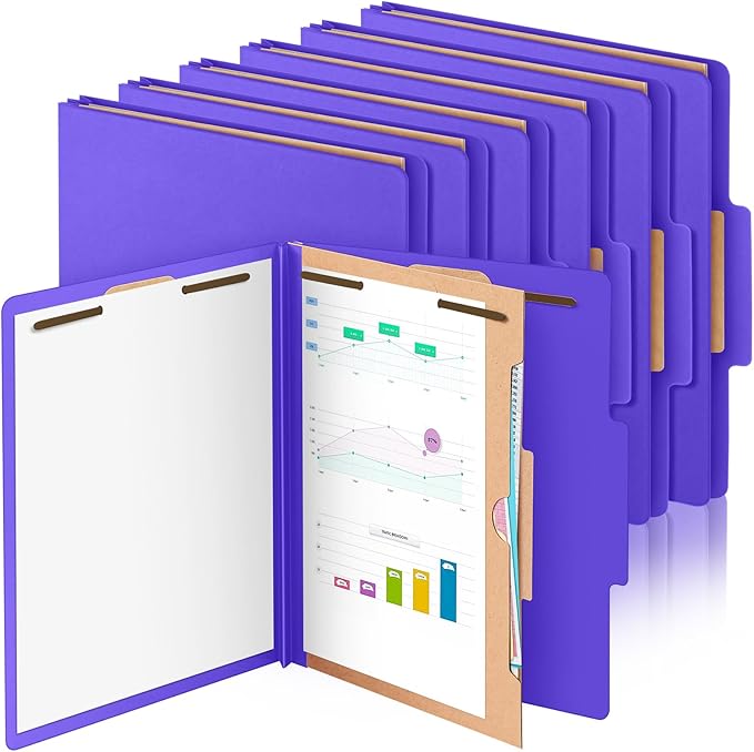 Skyygemm 12 Pack Classification Folders Letter Size Bulk by Skyygemm