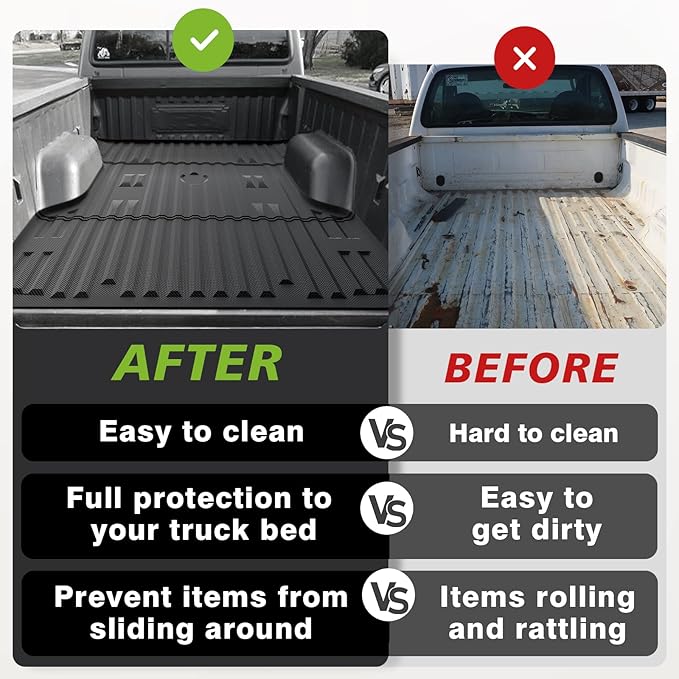 TripleAliners Truck Bed Mat Compatible - Image 6