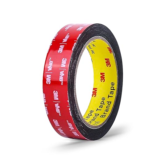 3M Double Sided Mounting Tape, Heavy Duty Waterproof Adhesive, 1 inch by 15 ft by SKARLES