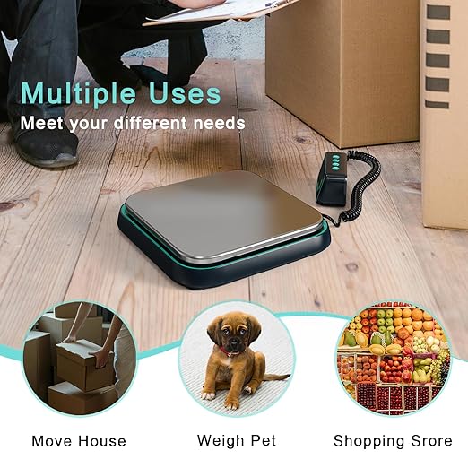 Digital Shipping Scale, 86 lbs/0.1oz Highly Accurate Postal Scale - Image 6
