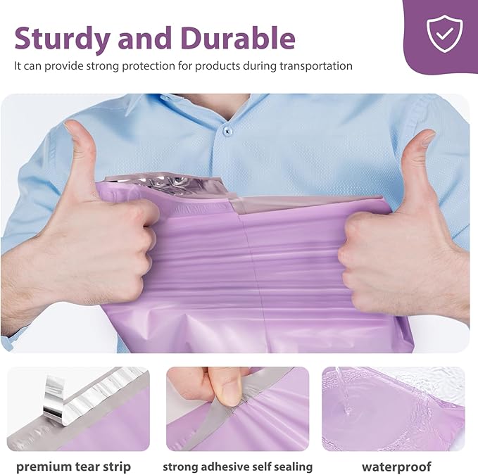 Fuxury Large Poly Mailers 19x24" 500 Pcs, Bulk Shipping Bags - Image 7