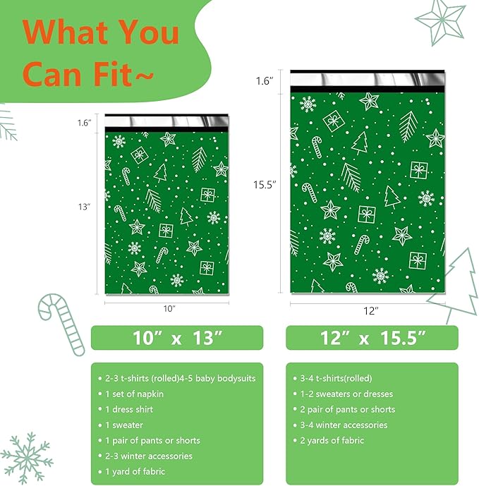 Poly Mailers 10x13 Inch 25 Pcs - Image 2