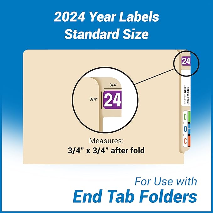 2024 Year Stickers, Doctor Stuff 2024 Chart Stickers, Ames/TAB Style, USA Made - Image 4