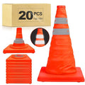18 Inch Collapsible Traffic Safety Cones by TENKAIWICK