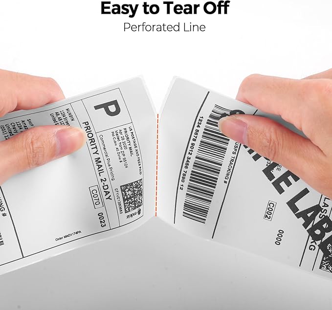 MUNBYN 3x5 Inch Thermal Shipping Labels, Shipping Packages, 500 Sheets/1 Roll - Image 4