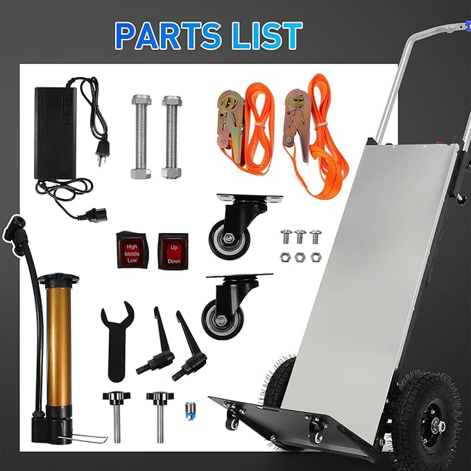 Folding Stair Climber Hand Trucks Climbing Cart - Image 8
