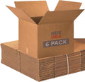 BOX USA Moving Boxes Large 20"L x 20"W x 15"H 6-Pack by BOXUSA
