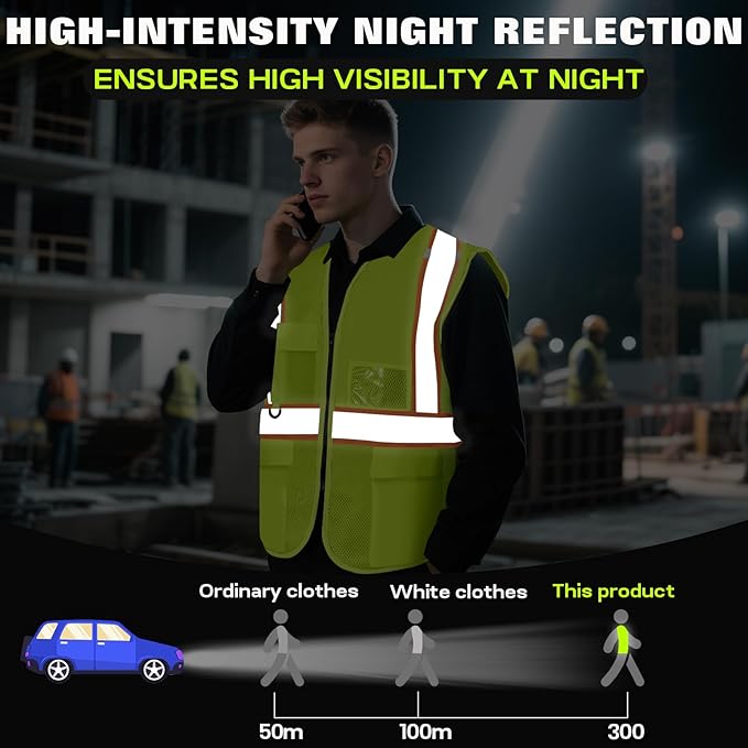 Safety Vest Customize Logo - Image 6
