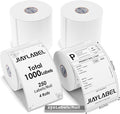 4x6 Thermal Mailing Labels for Direct Thermal Label Printer Shipping Sticker by JIAYLABEL