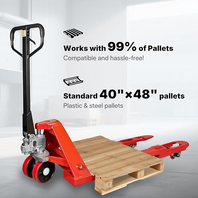 NORTHSKY Standard Manual Pallet Jack, 5500lbs Capacity - Image 6