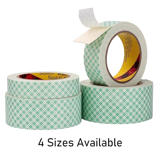 Double Sided Foam Tape 1" x 10Ft 2 Pack White Double Coated Urethane Adhesion - Image 2