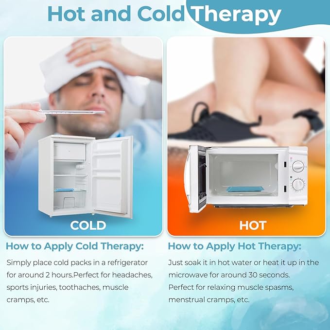 Ice Packs for Injuries: Ohuhu XL Reusable Ice Packs - Image 4