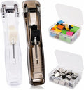 2 Pcs Clam Clip Dispensers Recyclable Handheld Paper Clip Dispenser by Unknown