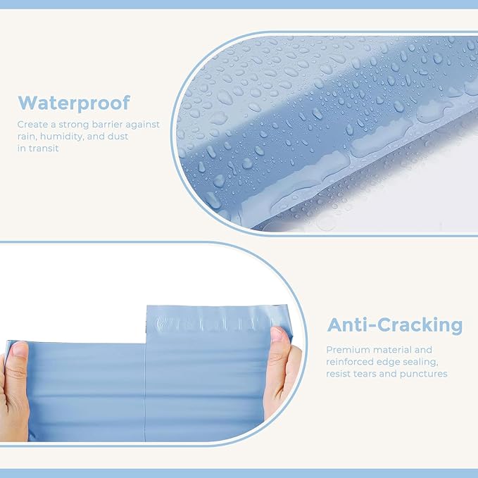 Metronic Poly Mailers 14.5x19 400pcs, Large Shipping Bags - Image 4